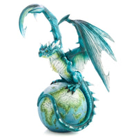 Thumbnail for Earth Dragon and Globe Figurine