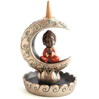 Thumbnail for Baby Buddha Moon Backflow Incense Burner