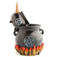 Thumbnail for Witches' Cauldrons with LED Flames Backflow Burner