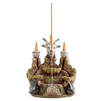 Thumbnail for Baphomet Mountain LED Backflow Incense Burner