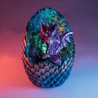 Thumbnail for Purple Baby Dragon Crystal Egg LED Light