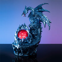 Thumbnail for Ice Dragon with Fiery LED Crystal Ball