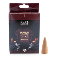 Thumbnail for Soul Sticks Palo Santo Backflow Incense Cone - Set of 10