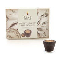 Thumbnail for Soul Sticks White Sage Incense Cup - Set of 6