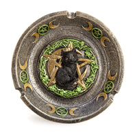 Thumbnail for Black Cat Pentacle Moons Incense Burner