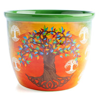 Thumbnail for Wild Scents Tree of Life Ceramic Smudge Bowl