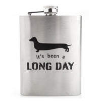 Thumbnail for Dachshund Metal Flask
