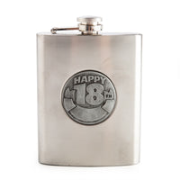 Thumbnail for 18th Engravable Metal Flask