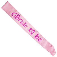 Thumbnail for Pink Bride To Be Flashing Sash