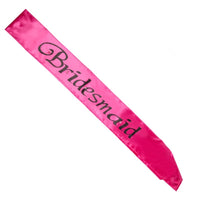 Thumbnail for Hot Pink Bridesmaid Flashing Sash