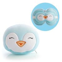 Thumbnail for Smoosho's Pals Travel Penguin Mask & Pillow