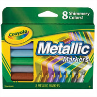 Thumbnail for Crayola 8 Metallic Markers