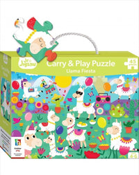 Thumbnail for Llama Fiesta Junior Jigsaw Puzzle