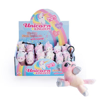 Thumbnail for Unicorn Tie Dye Plush Keychain with Sound (SENT AT RANDOM)