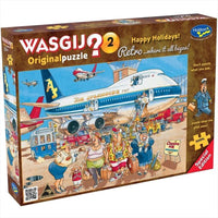 Thumbnail for Wasgij 500 Piece XL Puzzle - Original Retro Happy Holidays