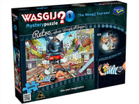 Thumbnail for Wasgij 500 Piece Puzzle - Mystery Retro Masgik Express