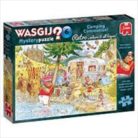Thumbnail for Wasgij 1000 Piece Puzzle - Mystery Retro Camping Commotion  (JUMBO)