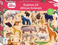 Thumbnail for Junior Jigsaw Explore 24: African Animals