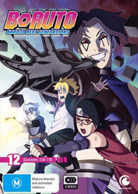 Thumbnail for Boruto - Naruto Next Generations - Part 12 - Eps 156-176 DVD