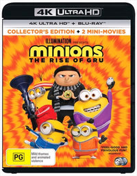 Thumbnail for Minions - The Rise Of Gru | Blu-ray + UHD - Collector's Edition - + 2 Mini-Movies UHD