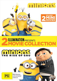 Thumbnail for Minions / Minions - The Rise Of Gru | 2 Movie Franchise Pack DVD