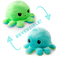 Thumbnail for Reversible Plushie - Octopus Green/Aqua