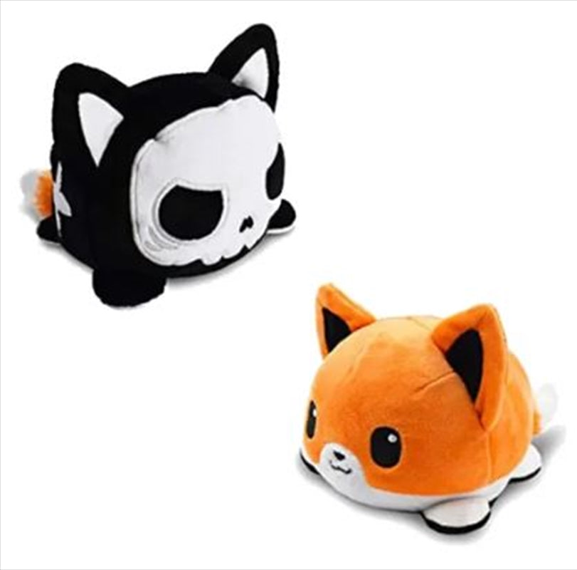 Reversible Plushie - Spooky Fox (Skeleton Glow in the Dark)