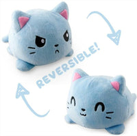Thumbnail for Reversible Plushie - Russian Blue Cat