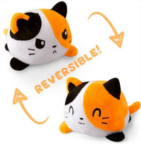 Thumbnail for Reversible Plushie - Calico Cat