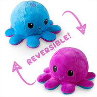 Thumbnail for Reversible Plushie - Octopus Purple/Blue
