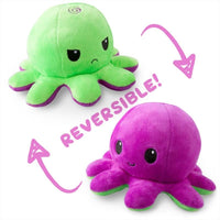 Thumbnail for Reversible Plushie - Octopus Green/Purple