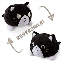 Thumbnail for Reversible Plushie - Tuxedo Cat