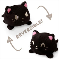 Thumbnail for Reversible Plushie - Black Cat