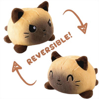 Thumbnail for Reversible Plushie - Siamese Cat
