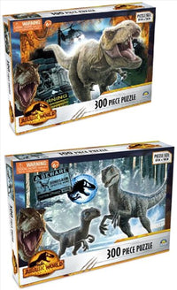 Thumbnail for Jurassic World Dominion - 300 Pieces Assorted Puzzle