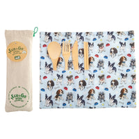 Thumbnail for Dogs Eco-to-Go Bamboo Cutlery Set