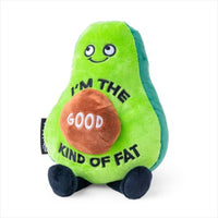 Thumbnail for Punchkins Im The Good Kind Of Fat Plush Avocado