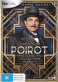 Thumbnail for Agatha Christie - Poirot - Series 9-13 | Final Case File Collection DVD