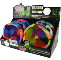 Thumbnail for Silicone Ashtray Spike (Glow In The Dark) (SENT AT RANDOM)