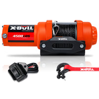 Thumbnail for X-BULL Electric Winch 12v Synthetic Rope 4500LBS Wireless Remote ATV UTV 2041KG