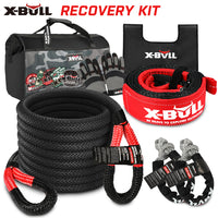 Thumbnail for X-BULL Recovery Kit 4X4 Off-Road Kinetic Rope Snatch Strap Winch Damper 4WD13PCS