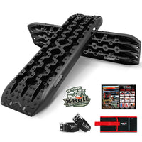 Thumbnail for X-BULL Recovery tracks / Sand tracks / Mud tracks / Off Road 4WD 4x4 Car 2pcs Gen 3.0 - Black