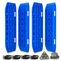 Thumbnail for X-BULL Recovery tracks Sand tracks 2 pairs Sand / Snow / Mud 10T 4WD Gen 2.0 - blue