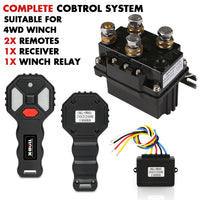 Thumbnail for X-BULL Winch Solenoid Relay Wiring Controller 500A 12V and 150ft Wireless Remote