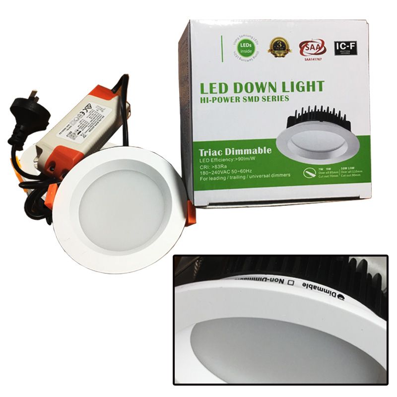 12 x 10W LED IP44 Dimmable Down Light Kit – Brightshop