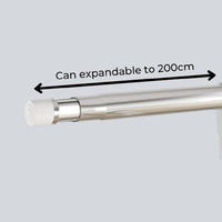 Thumbnail for Ekkio Clothes Rack Stainless Steel Two Rail