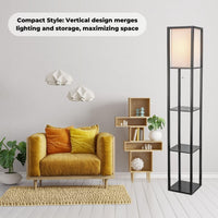 Thumbnail for EKKIO Floor Vintage Lamp Shelf 160CM (Black)