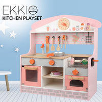 Thumbnail for EKKIO Wooden Kitchen Playset for Kids (BBQ Kitchen Set)