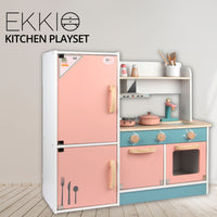 Thumbnail for EKKIO Wooden Kitchen Playset for Kids (Refrigerator Kitchen Set)