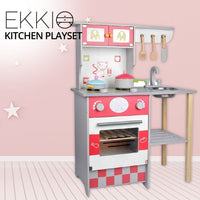 Thumbnail for EKKIO Wooden Kitchen Playset for Kids (European Style Kitchen Set)